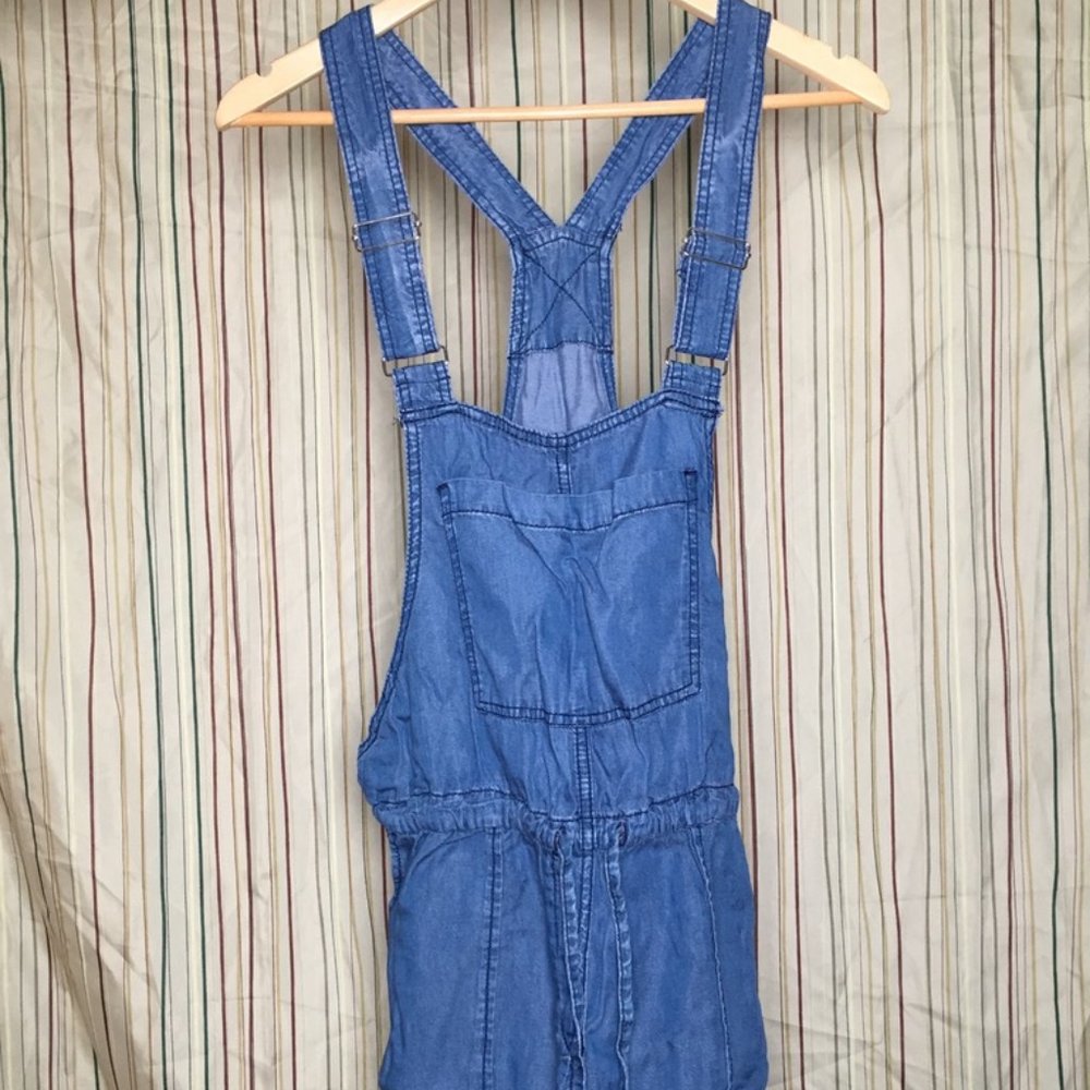 Women's Blue Short Overalls BRAND NEW